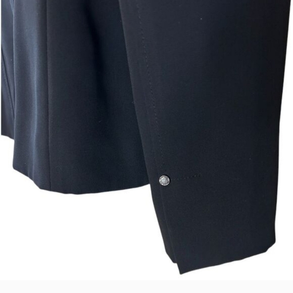 Tahari Arthur S. Levine Classic Black‎ Blazer with Silver Buttons Professional 8 - Picture 9 of 12